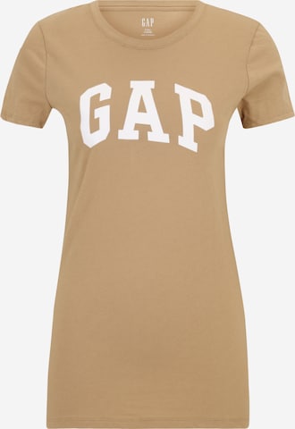 Gap Tall Футболка в Коричневый: спереди
