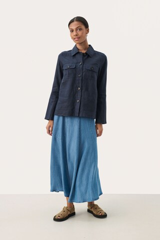 Part Two Between-Season Jacket 'Elnora' in Blue