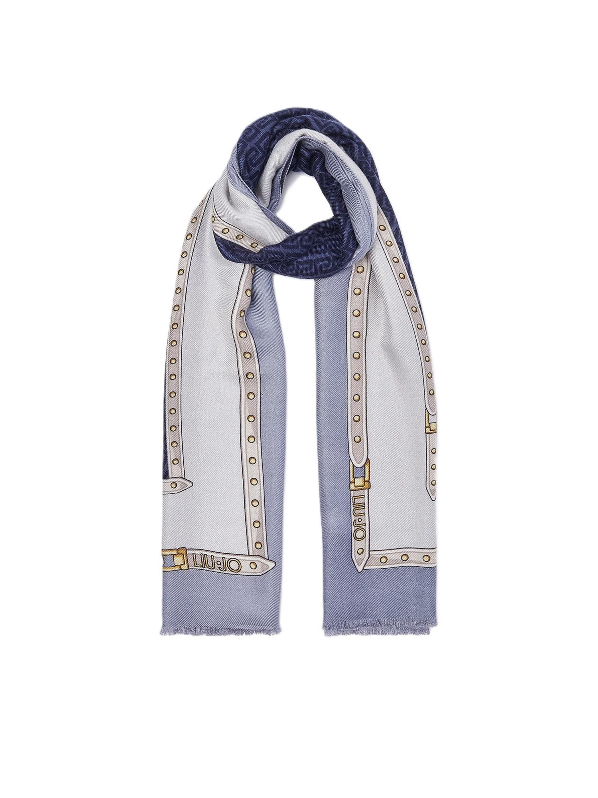 Sciarpa di Liu Jo in blu: frontale