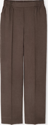 Ipekyol Wide Leg Hose in Braun: Vorderseite