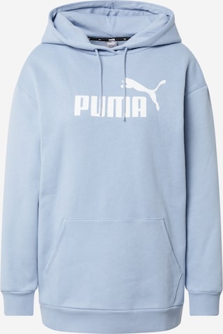 PUMA Sportovní mikina – modrá: přední strana