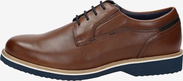 SIOUX Lace-Up Shoes 'Dilip-716-H' in Brown