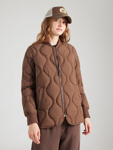 Superdry & Co Prehodna jakna | rjava barva: sprednja stran