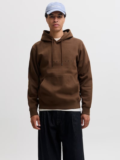 JACK & JONES Sweatshirt 'JJESTAR' i S i choko, Produktvisning