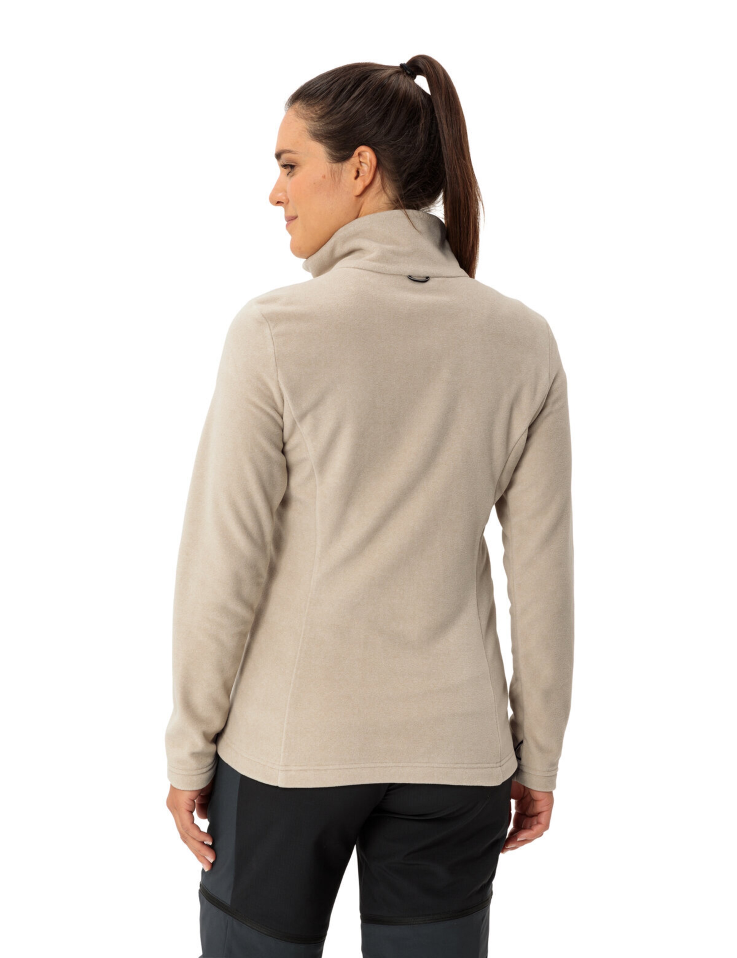 VAUDE Athletic fleece jacket in Beige