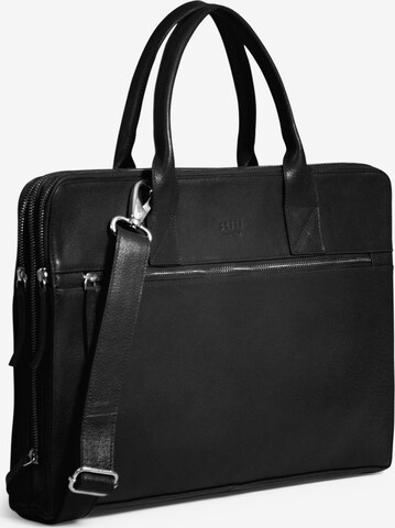 still Nordic Document Bag 'Clean Brief 3 Room' in Black