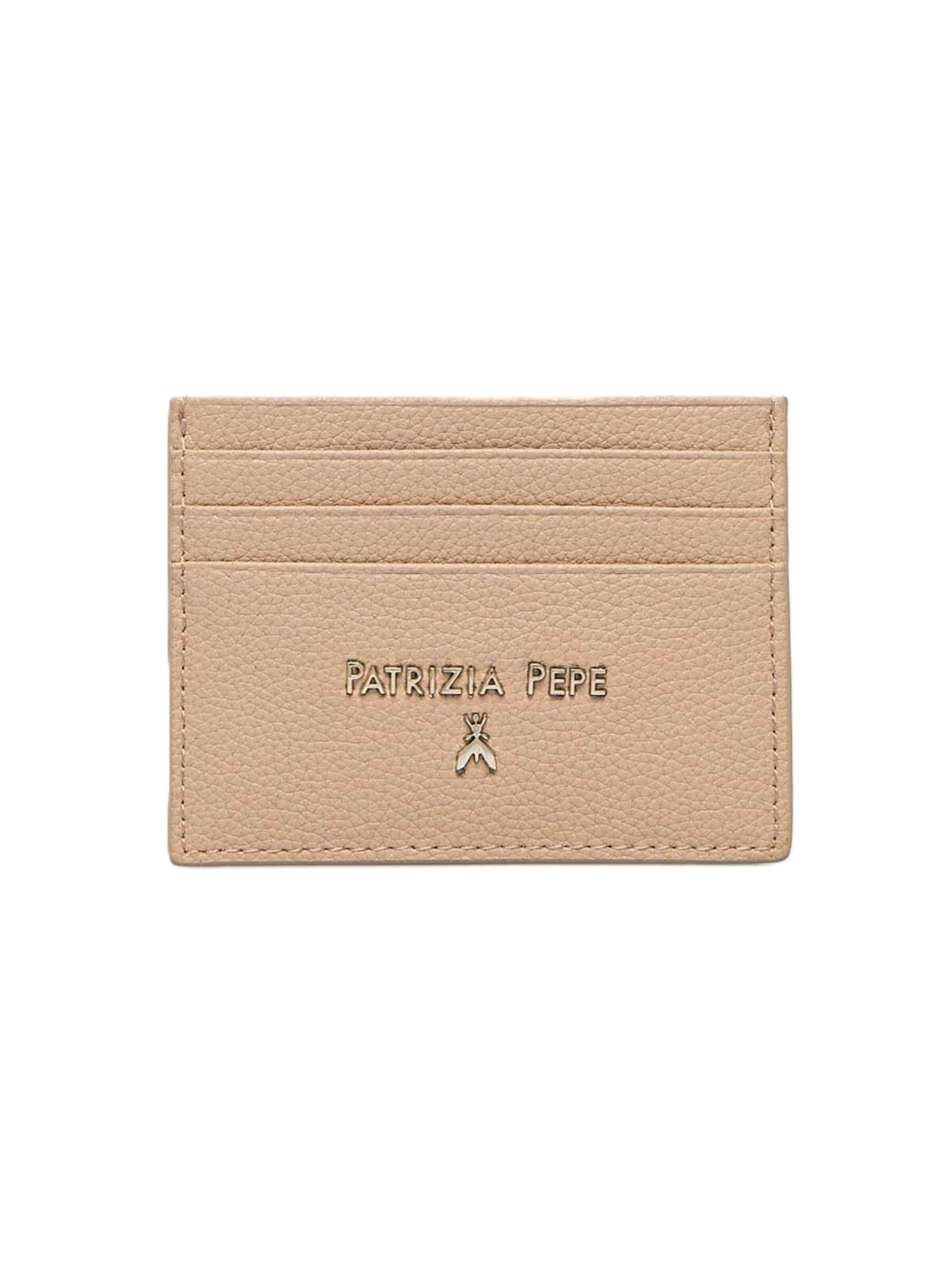 PATRIZIA PEPE Portemonnaie 'CQ7001/L001'‌‌‌‌‌‌ in Beige: Vorderseite