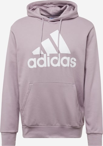 Sweat de sport 'ESSENTIALS' ADIDAS SPORTSWEAR en violet : devant