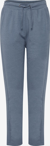 Fransa Slim fit Pants in Blue: front