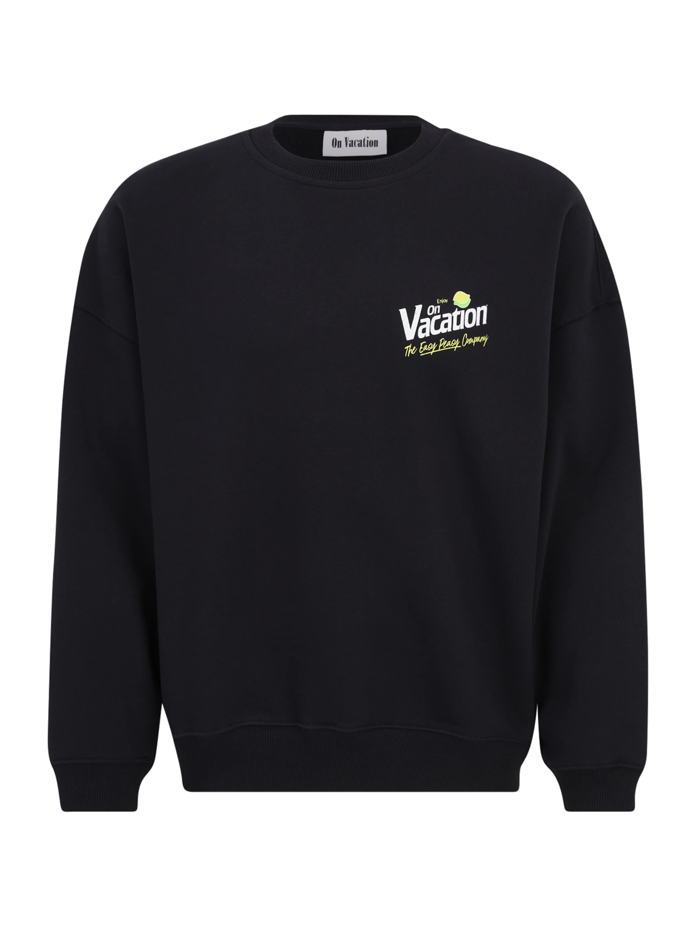 On Vacation Sweatshirt 'Lemonade' in Blau: Vorderseite