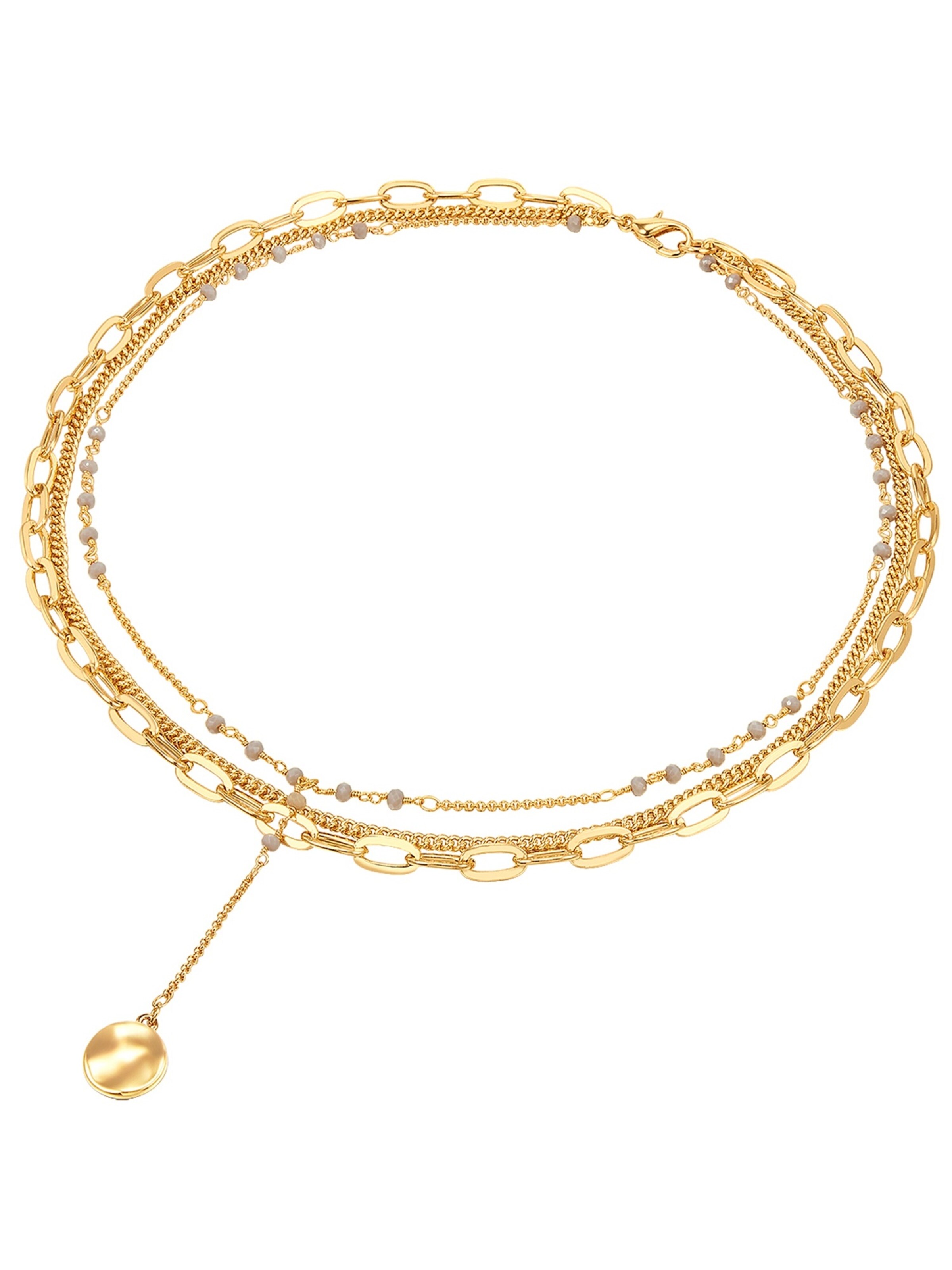 Collana di Lulu & Jane in oro: frontale