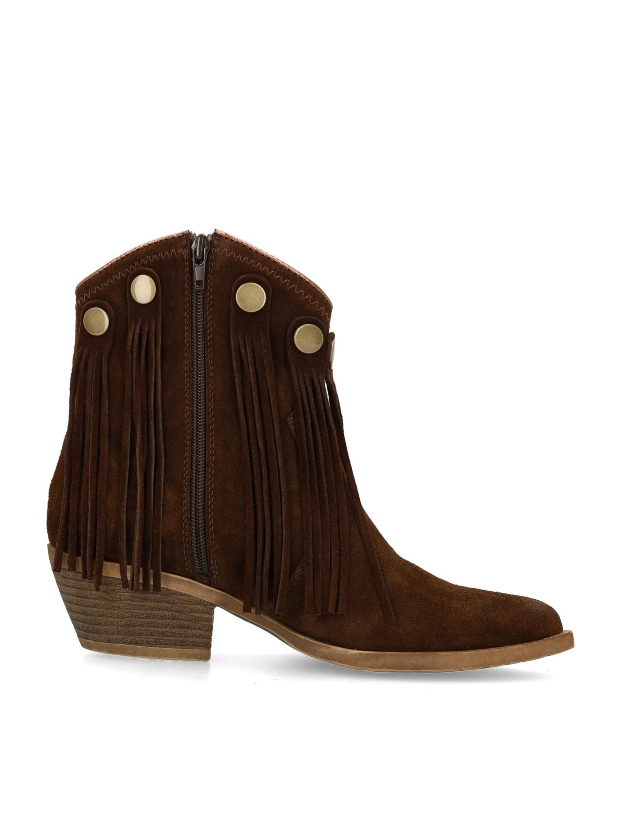 SACHA Enkellaarsjes in Bruin