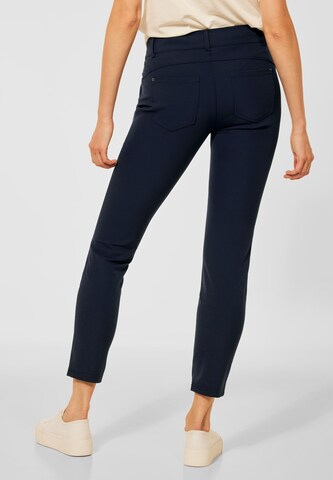 STREET ONE Slimfit Hose in Blau