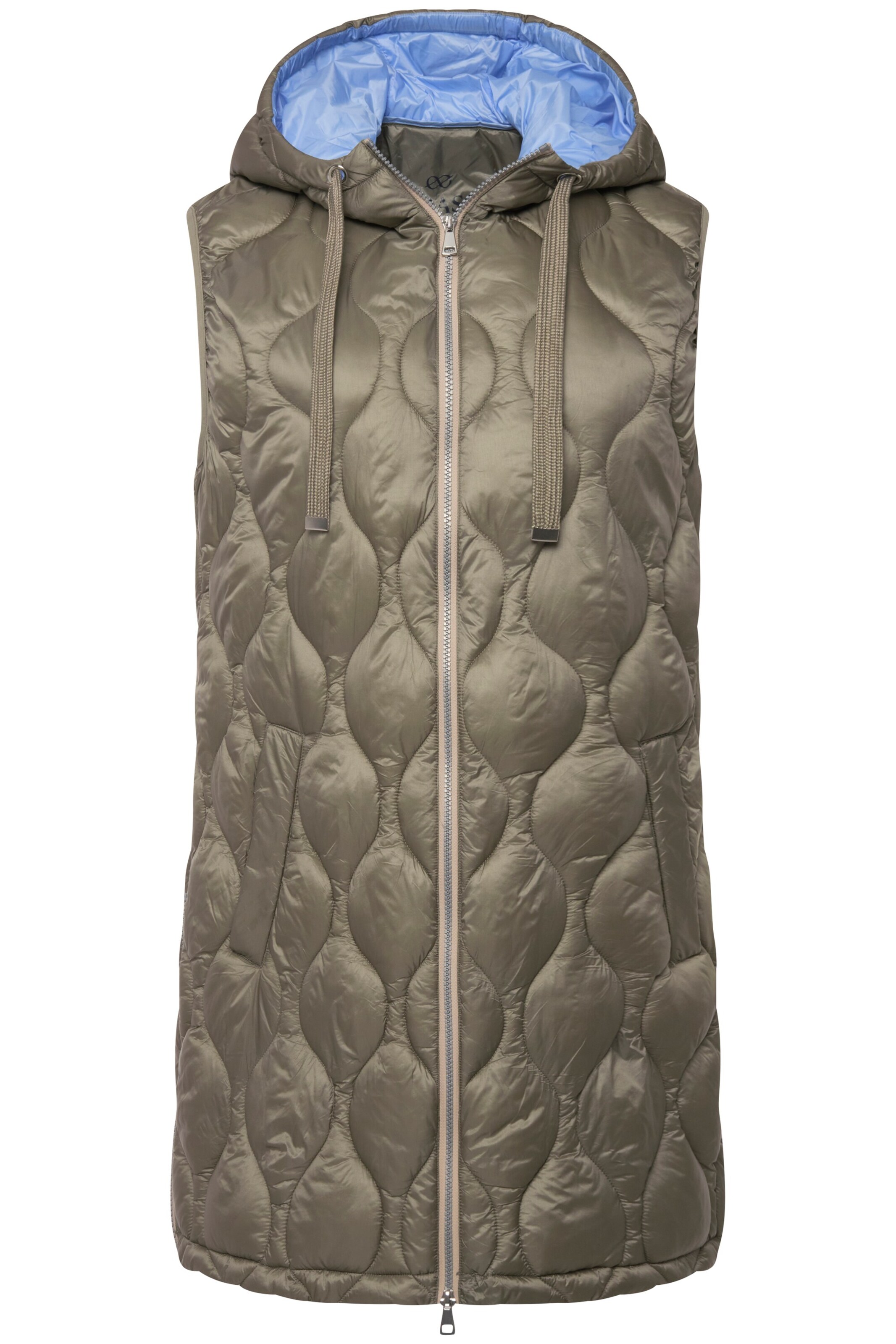 LAURASØN Sportbodywarmer in Groen: voorkant