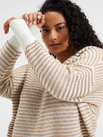 WE Fashion Sweter w kolorze biały