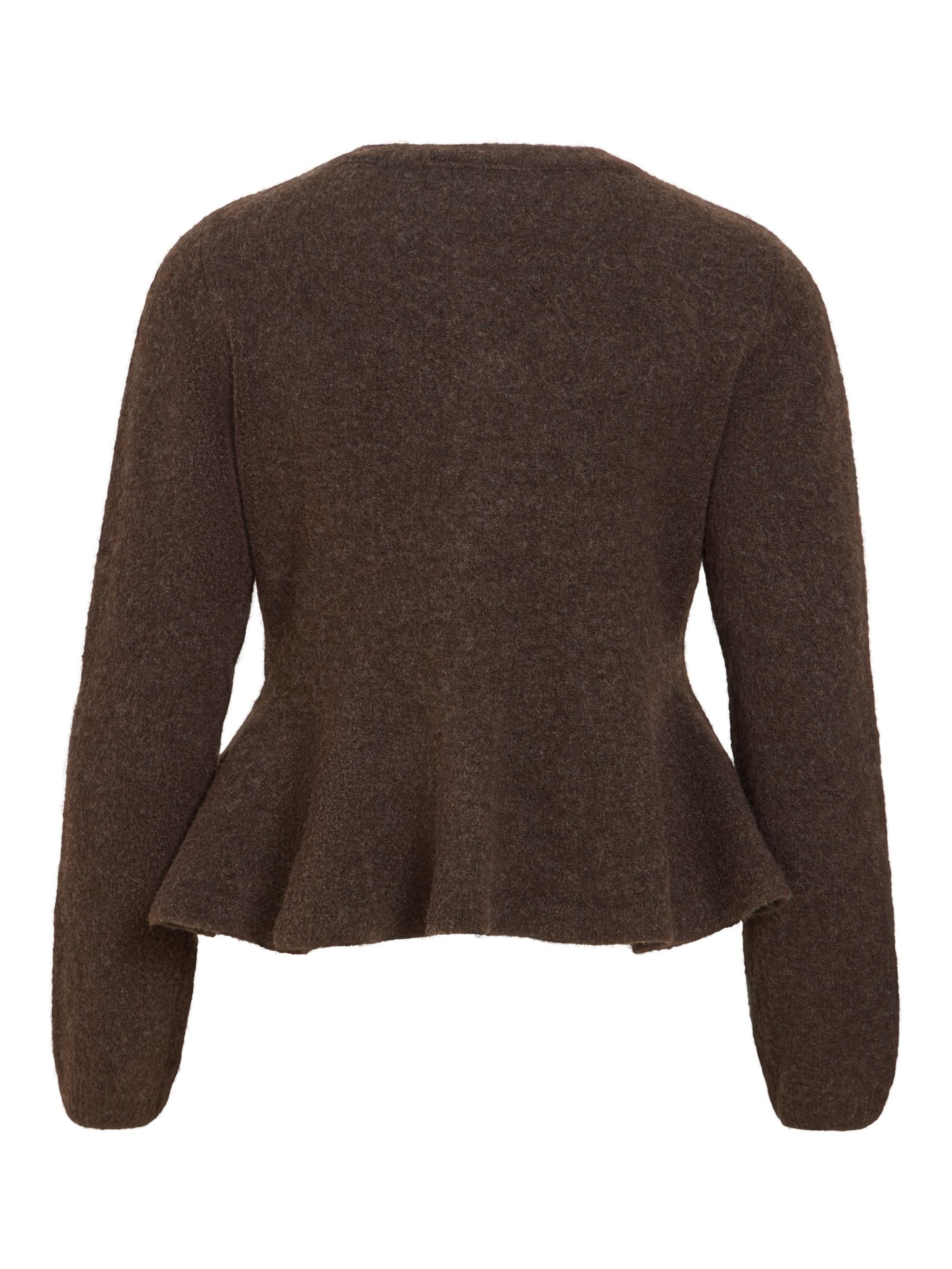 VILA Strickjacke 'VILuna' in Braun