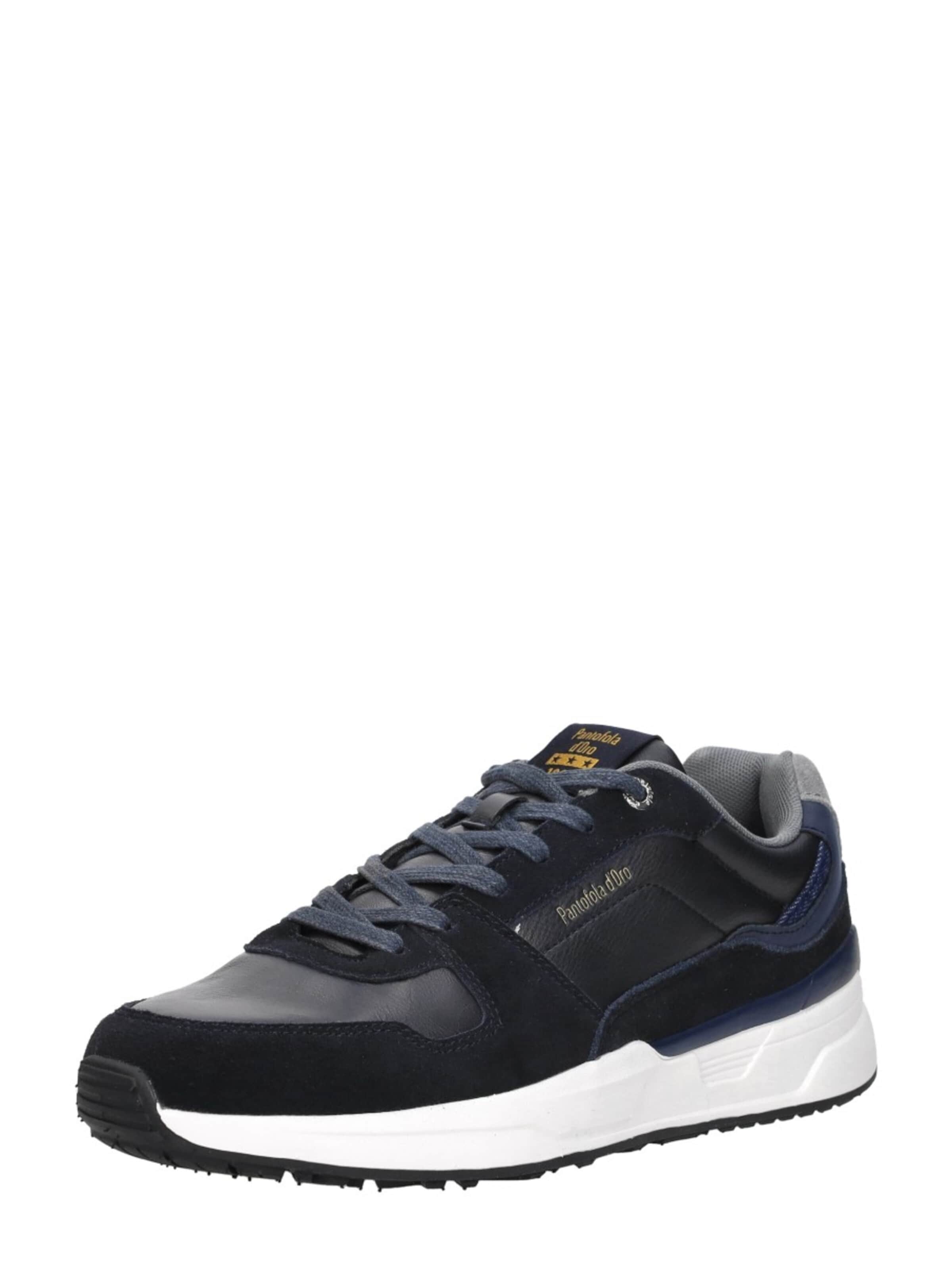 PANTOFOLA D'ORO Sneakers laag 'Vulcano Sneaker' in Zwart: voorkant