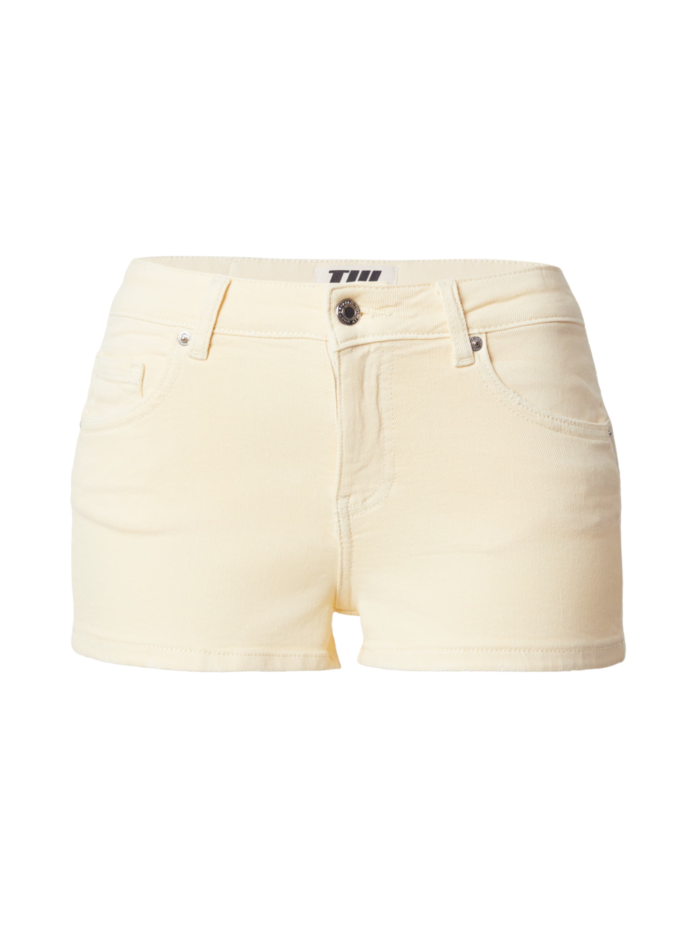 Tally Weijl - Skinny Calças de ganga em amarelo: frente