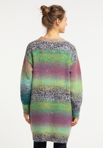 Usha Knit Cardigan in Mixed colors