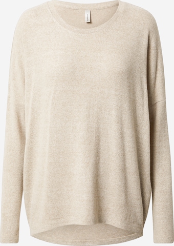 Soyaconcept Свитер 'Biara' в Бежевый: спереди