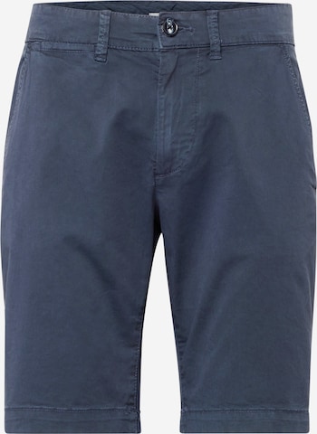 Pepe Jeans Slimfit Chino kalhoty – modrá: přední strana