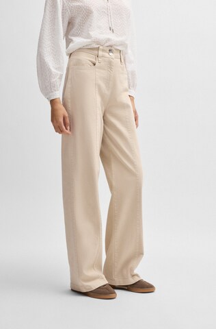 BOSS Regular Hose in Beige: Vorderseite