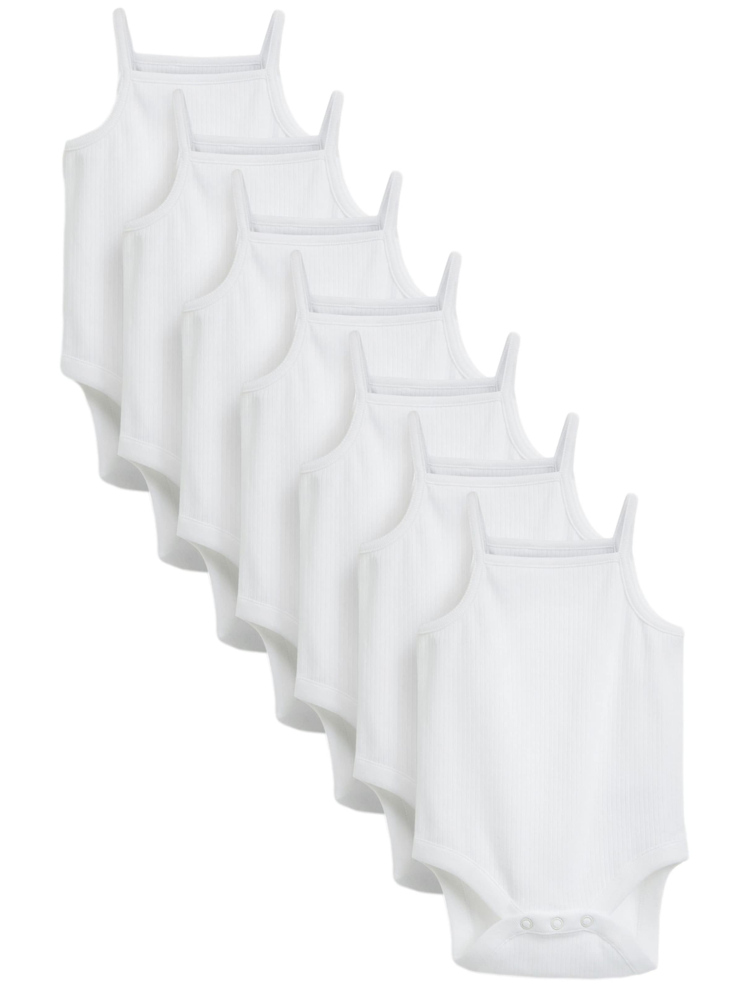 NextDječji bodi - bijela boja: prednji dio