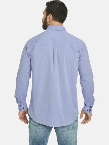 Coupe regular Chemise 'Ulfe' Jan Vanderstorm en bleu