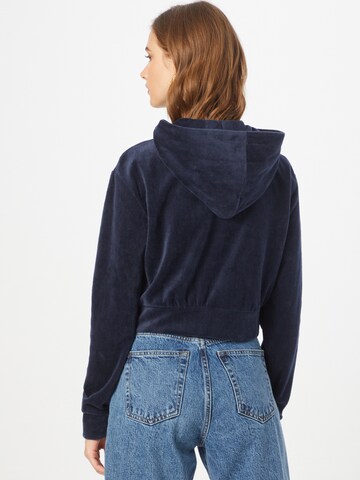 WEEKDAY Sweatjacke 'Juno' in Blau