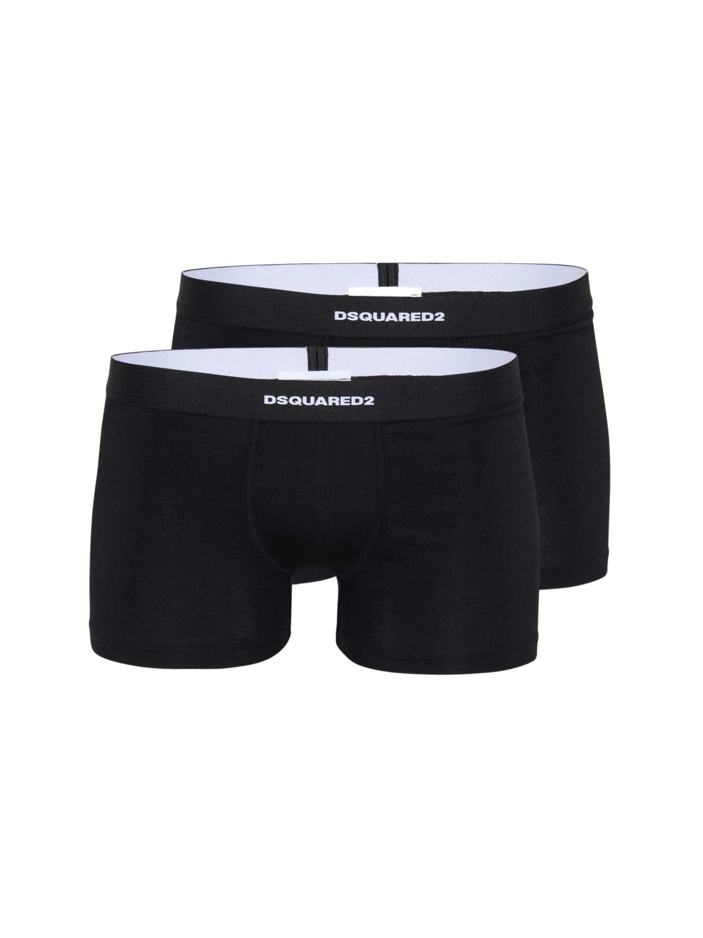 DSQUARED2 Boxer shorts '2-pack of black boxers' in Black: front