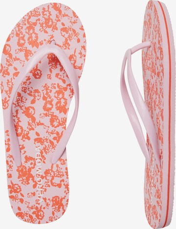 VERO MODA T-Bar Sandals 'Selma' in Pink