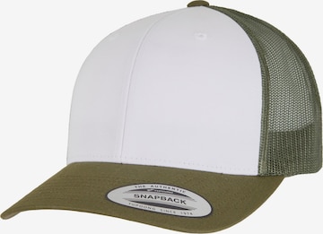 Flexfit Cap 'Retro Trucker' in Green: front