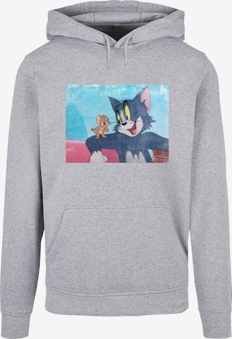 Sweat-shirt 'Tom and Jerry' ABSOLUTE CULT en gris : devant