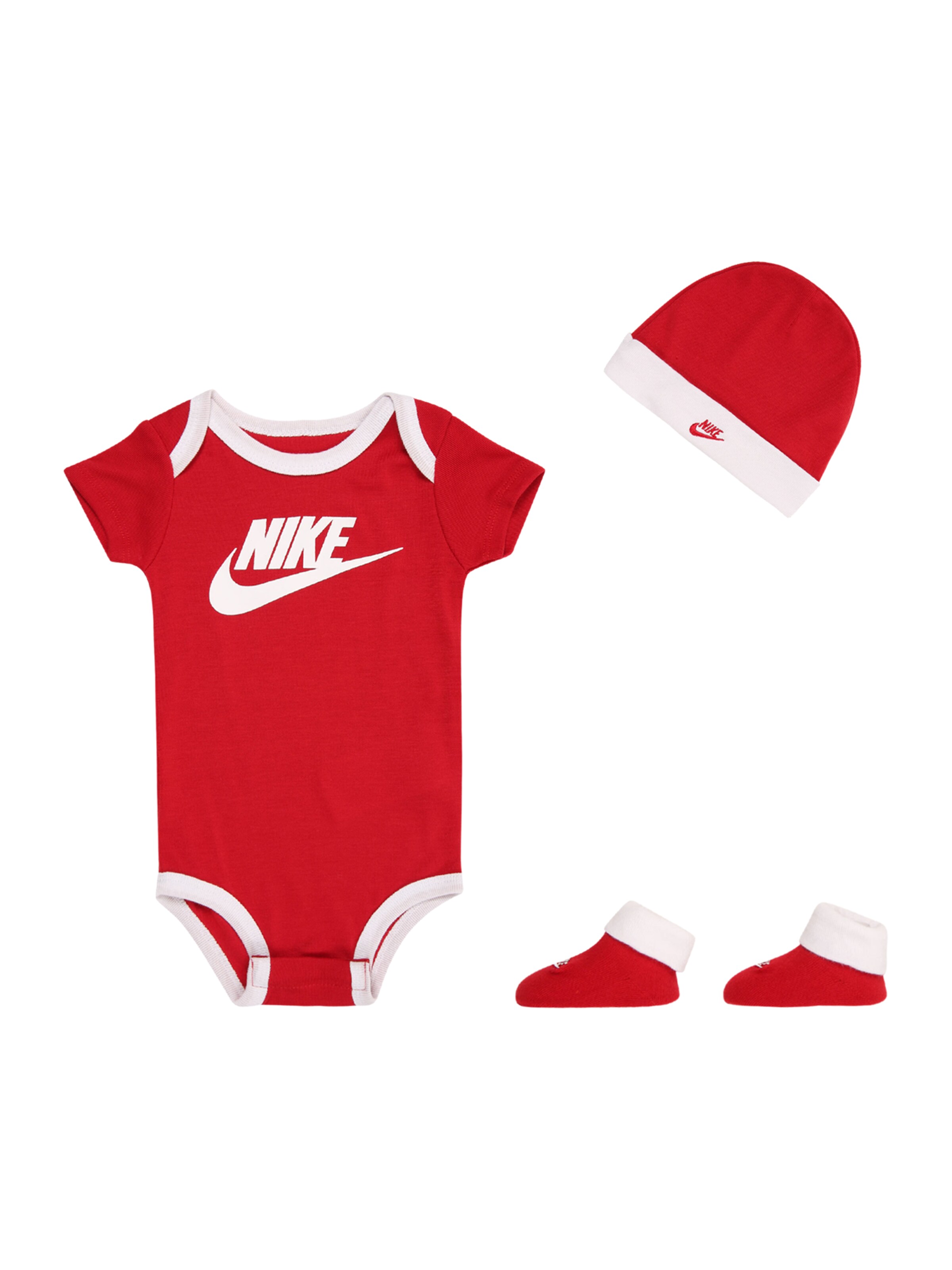Nike Sportswear - Conjunto en rojo: frente