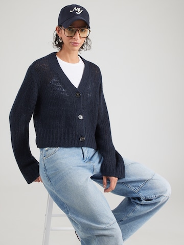 Marc O'Polo Strickjacke in Blau: Vorderseite