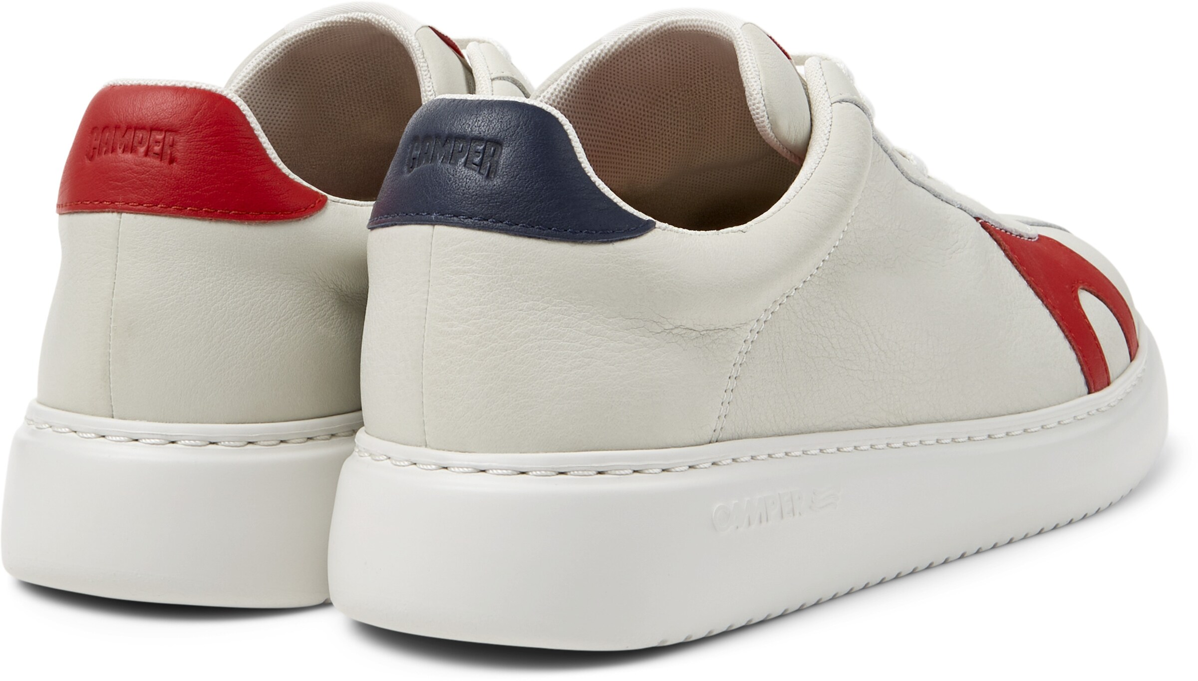 Baskets basses 'Runner K21 Twins' CAMPER en blanc