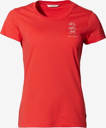 VAUDE Performance Shirt 'Spirit' in Red: front