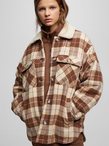 Pull&Bear Jacke in Beige: predná strana