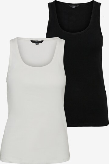 Vero Moda Tall Haut 'Jessica' en noir / blanc, Vue avec produit