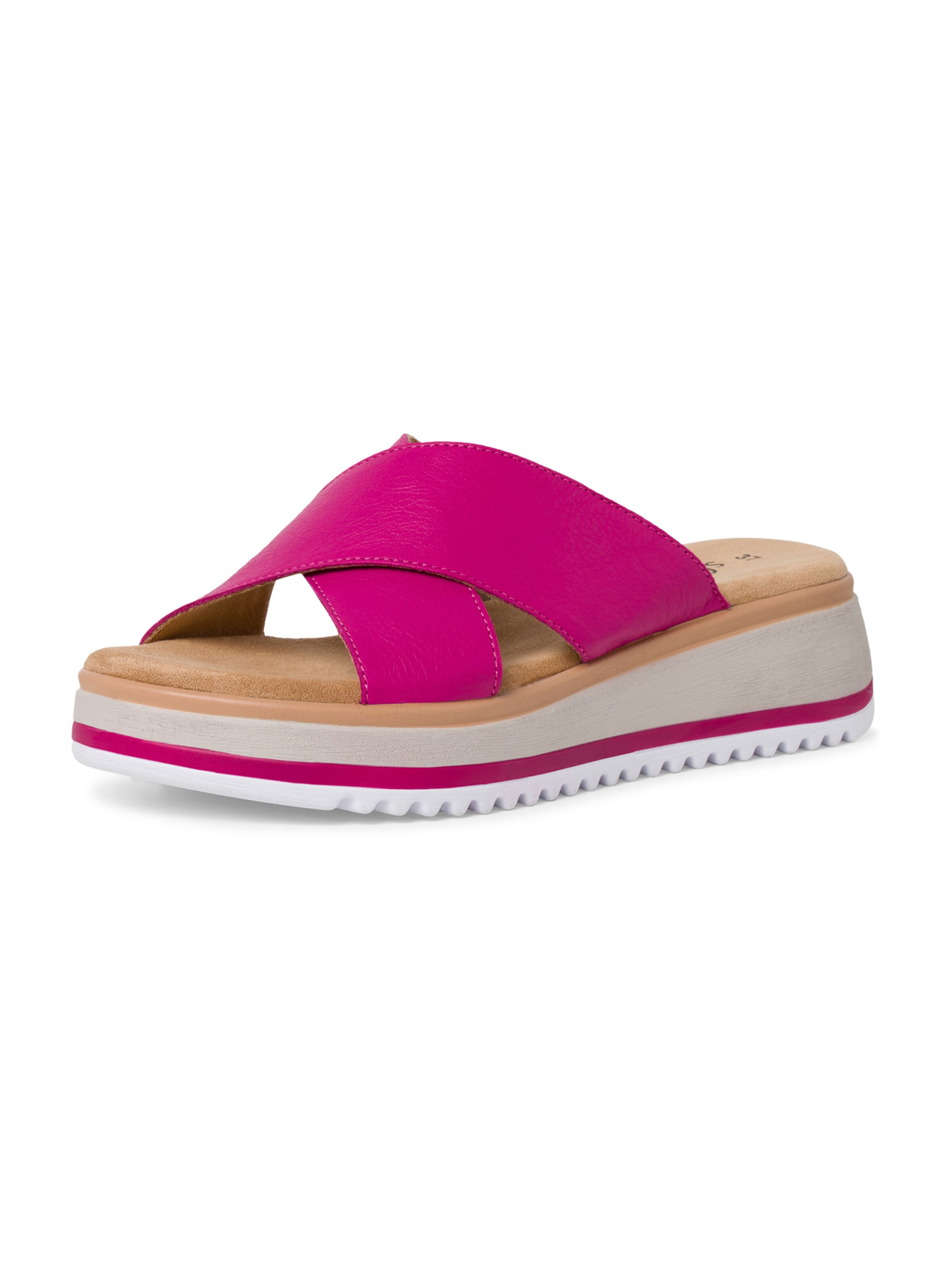 s.Oliver Klapki w kolorze różowy: przód