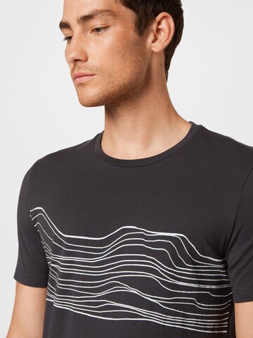 ARMEDANGELS - Camiseta 'JAAMES SOUND WAVES' en gris