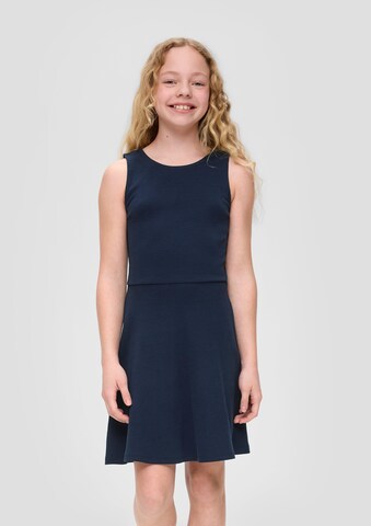 s.Oliver Kleid in Blau: Vorderseite