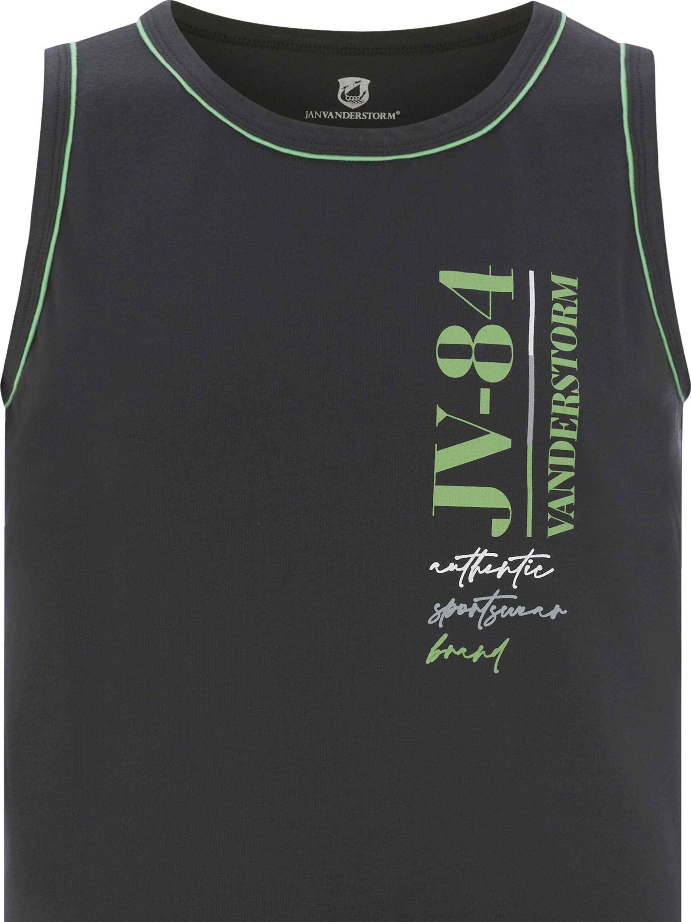 Jan Vanderstorm Shirt 'Findowin' in Green