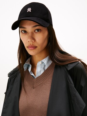 TOMMY HILFIGER Čepice – černá