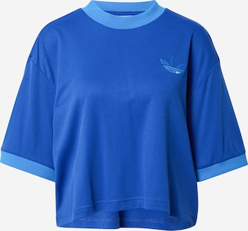 ADIDAS ORIGINALS Тениска в синьо: отпред