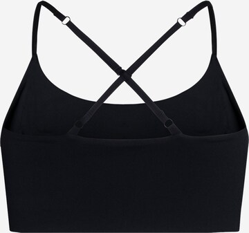 Girlfriend Collective Bustier Sport-BH  'JULIET' in Schwarz