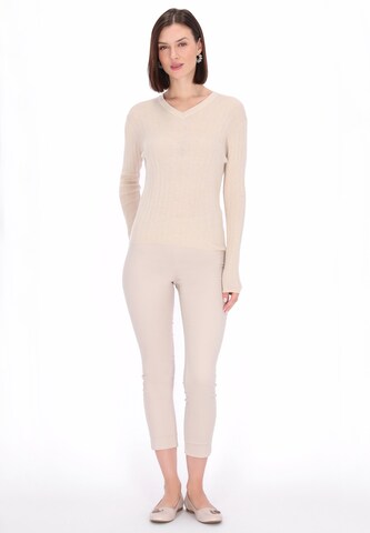 Pull-over 'Casual' Usha en beige