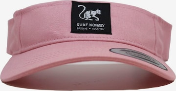 Visore di Surf Monkey in rosa: frontale