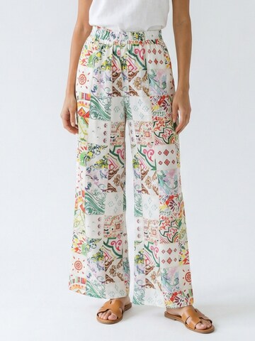Wide leg Pantaloni 'Johnny Palazzo Silk Pants' di Introvertie VIENNA in colori misti