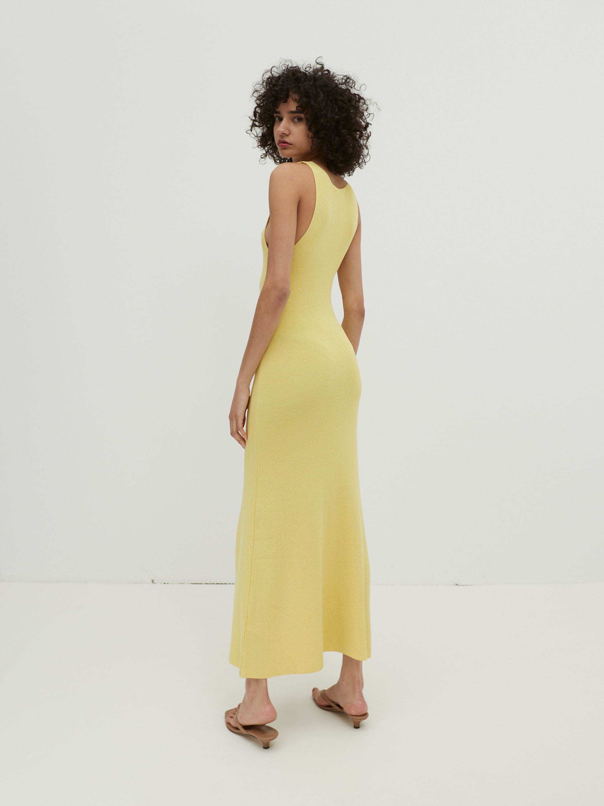 EDITED Produkte Kleid 'Leila' gelb